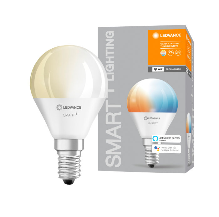 LEDVANCE SMART+ TW kronepære E14 5 W